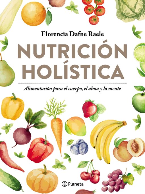 Title details for Nutrición holística by Florencia Raele - Wait list